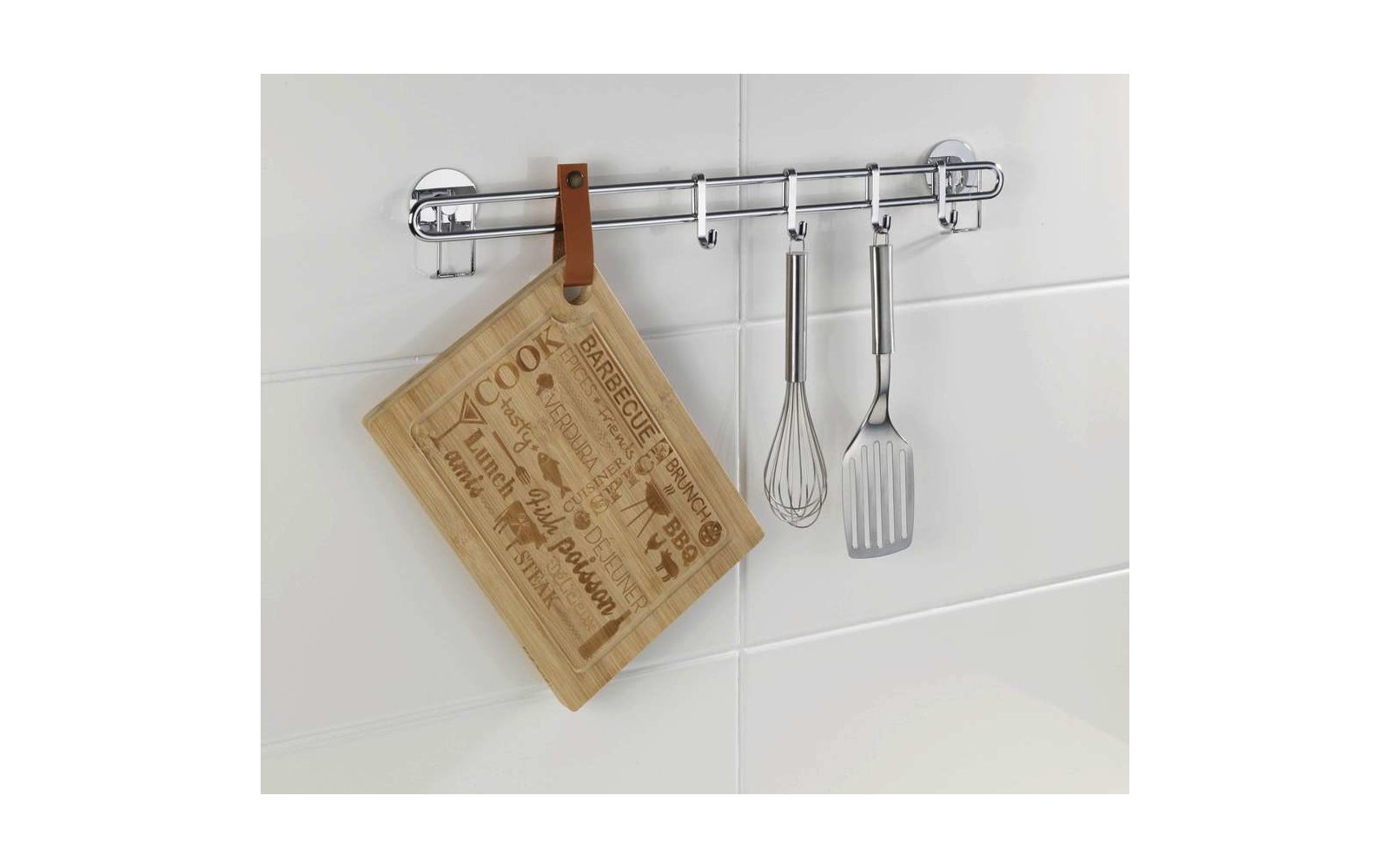 DASKA ZA REZANJE OD BAMBUSA 39,5 X 28 CM, BAMBUS - Slika 4