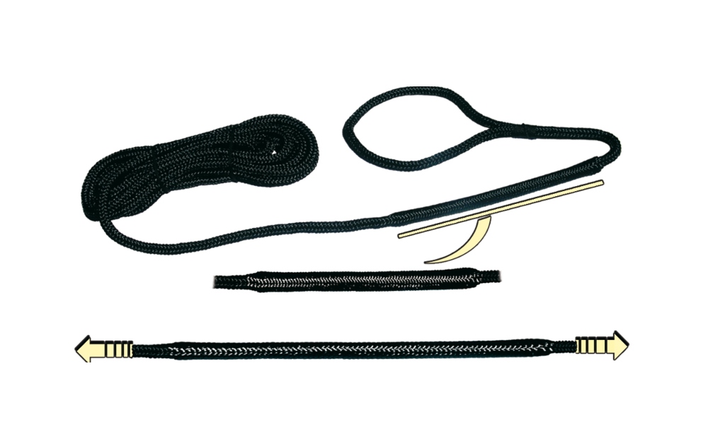 Abzorbirajuće uže 12 mm nautička oprema