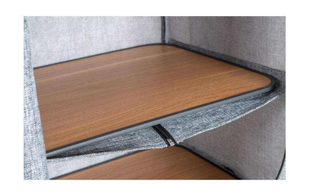 "BO-CAMP" KUHINJSKI ORMARIĆ, SIVI - Slika 3