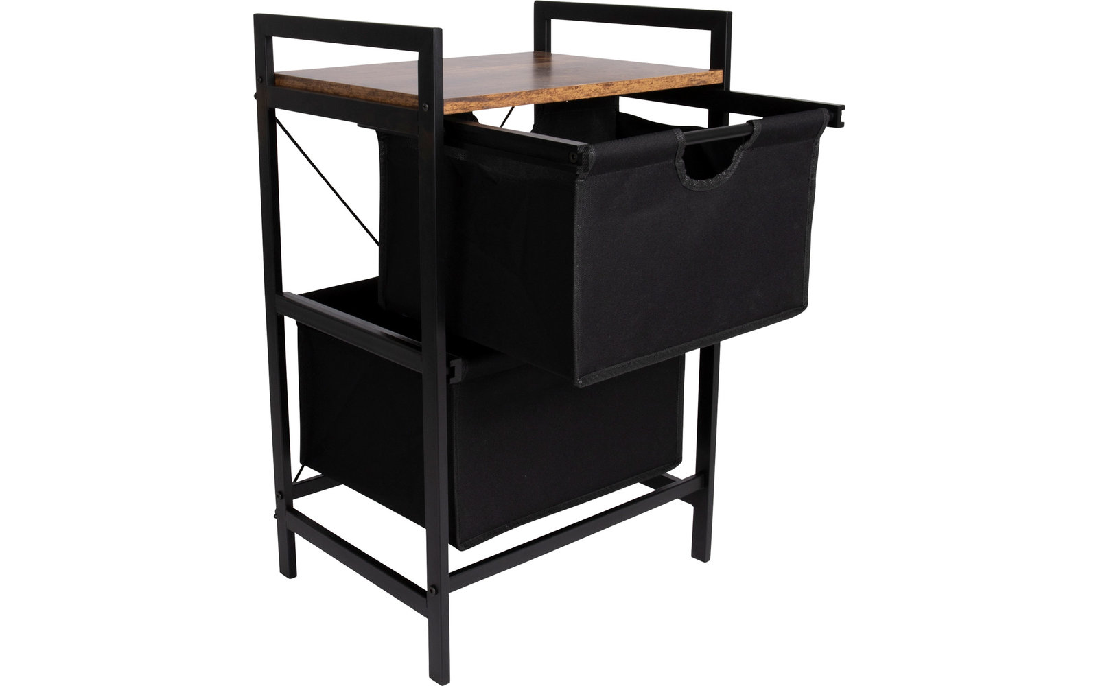 BO-CAMP' ORMARIĆ S JEDNOM LADICOM, CRNI - Slika 2