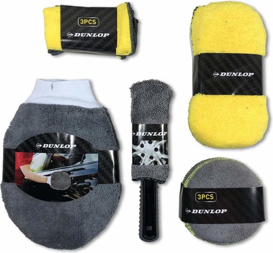 DUNLOP MICROFIBER POLISH SET