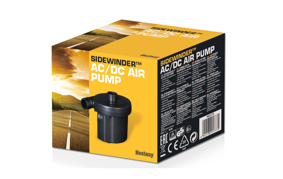 ELEKTRIČNA ZRAČNA PUMPA 12 V + 230 V - Slika 2