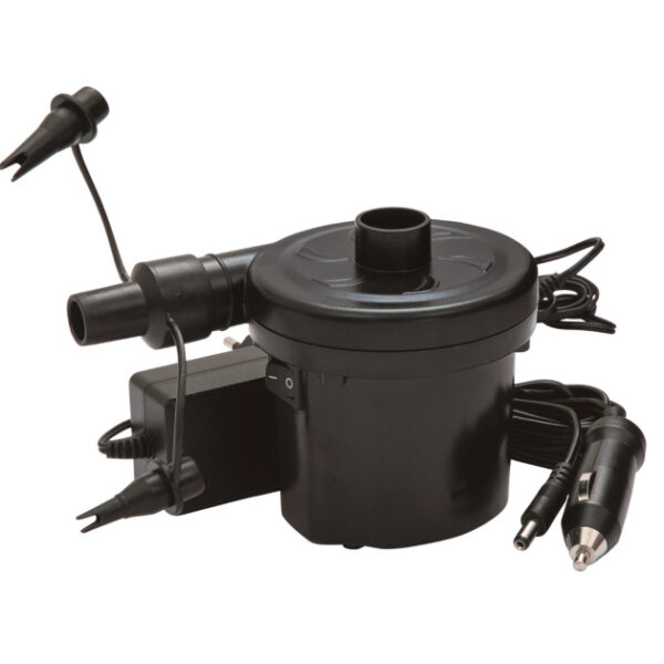 ELEKTRIČNA ZRAČNA PUMPA 12 V + 230 V