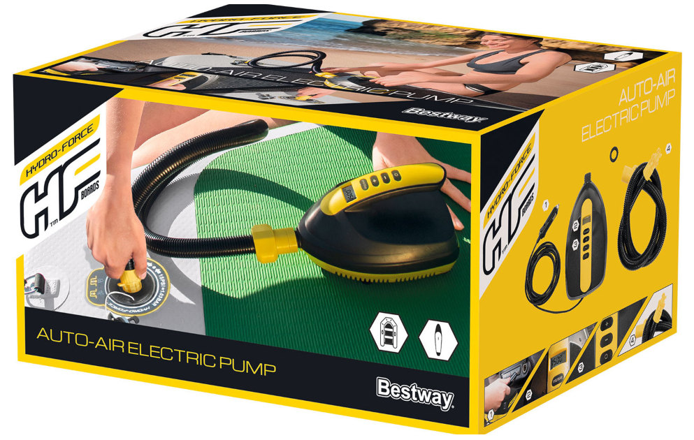 ELEKTRIČNA ZRAČNA PUMPA 12V "HYDRO FORCE" - Slika 6