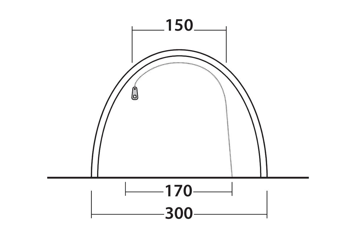 OUTWELL ŠATOR STARHILL, ZA 4 OSOBE - Slika 16