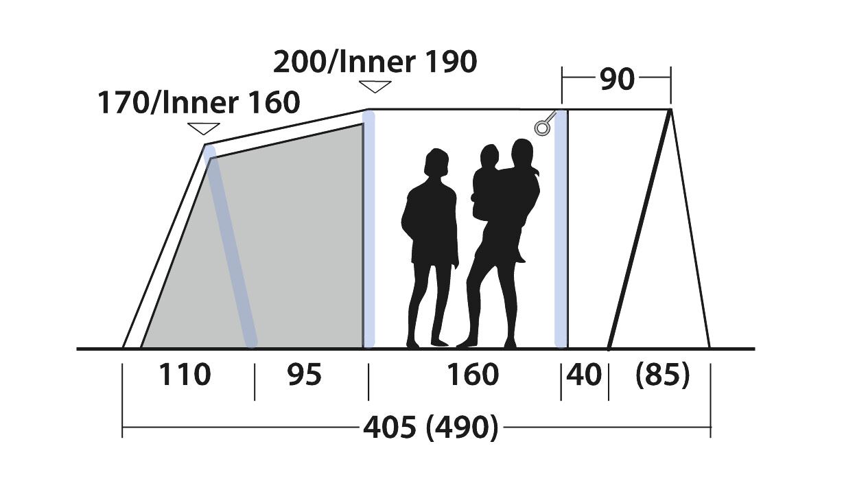ŠATOR OUTWELL SUNHILL 3 AIR - Slika 4