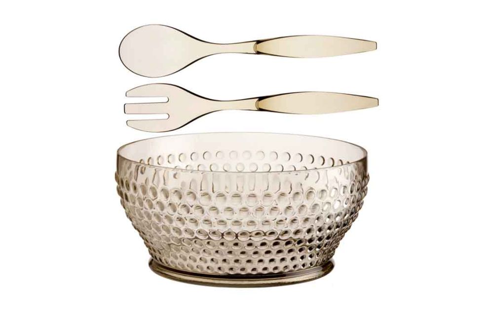 Lux zdjela za salatu + pribor