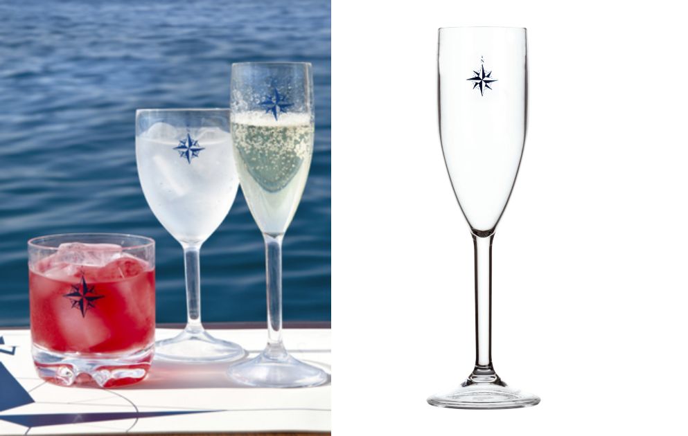 NORTHWIND ČAŠE ZA ŠAMPANJAC SET