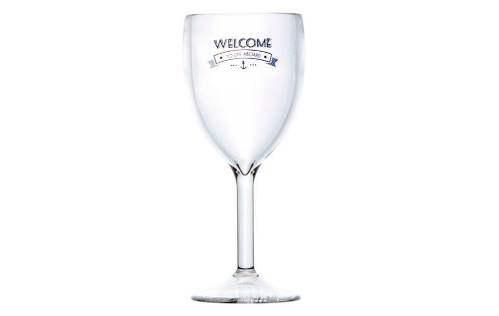 Welcome to life čaše za vino set