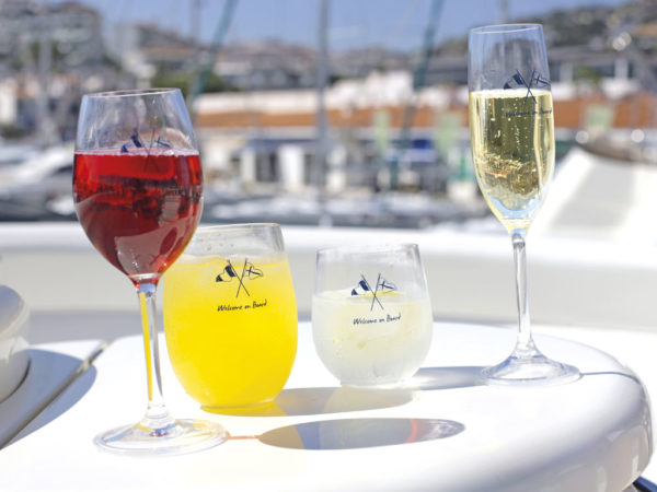 ČAŠA ZA VINO WELCOME ON BOARD, 6 KOM - Slika 2