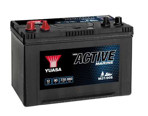 AKUMULATOR YUASA (MARINE) 12V 90Ah (YBXM27S-090)