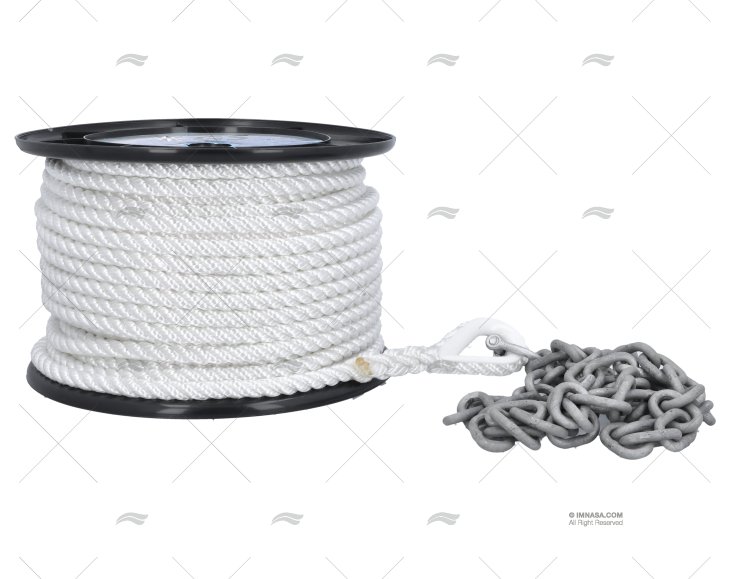 SET UŽE+LANAC+KUKA,DULJINE 50M,PROMJER 10MM