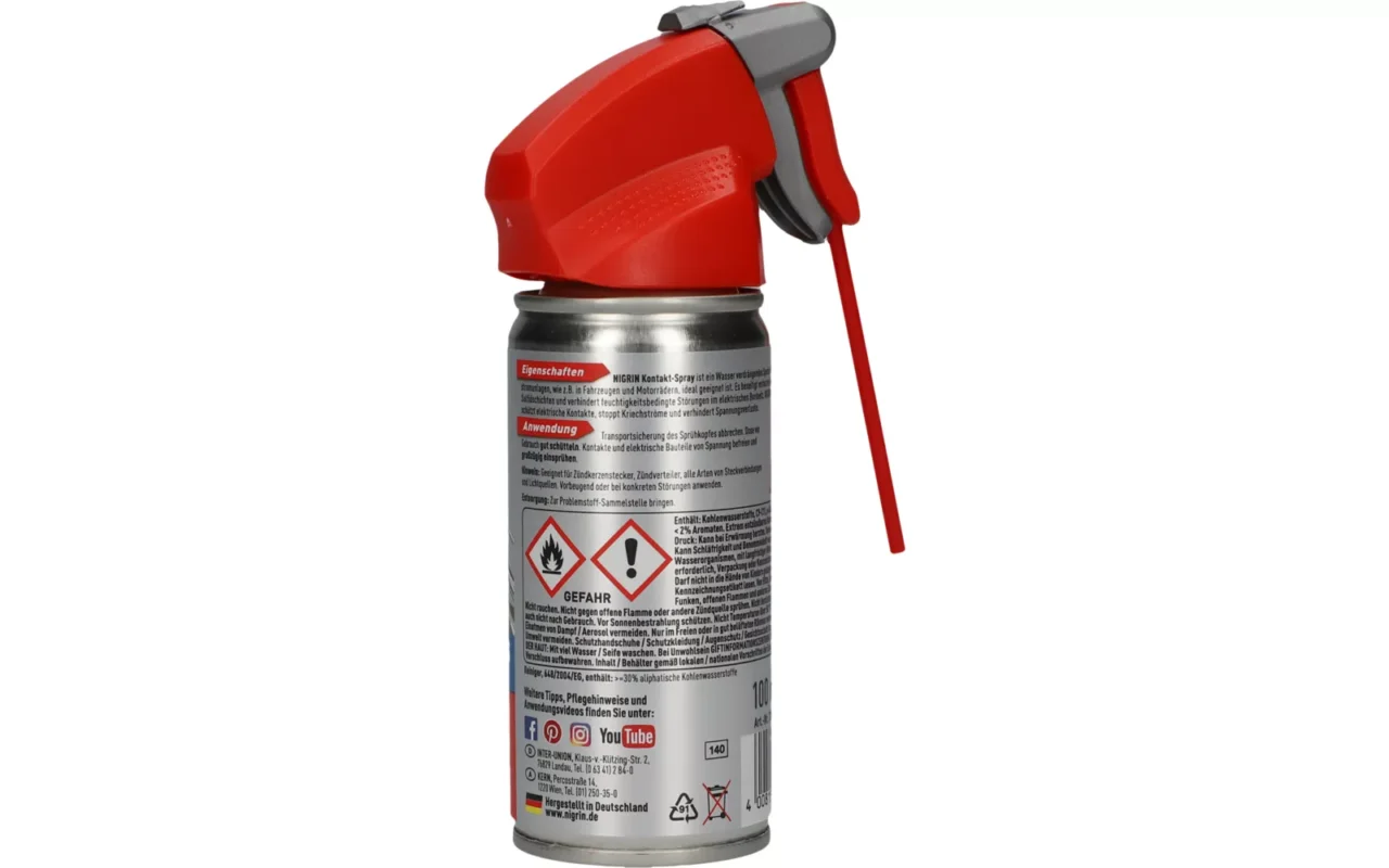 NIGRIN KONTAKT SPREJ 100ml - Slika 2