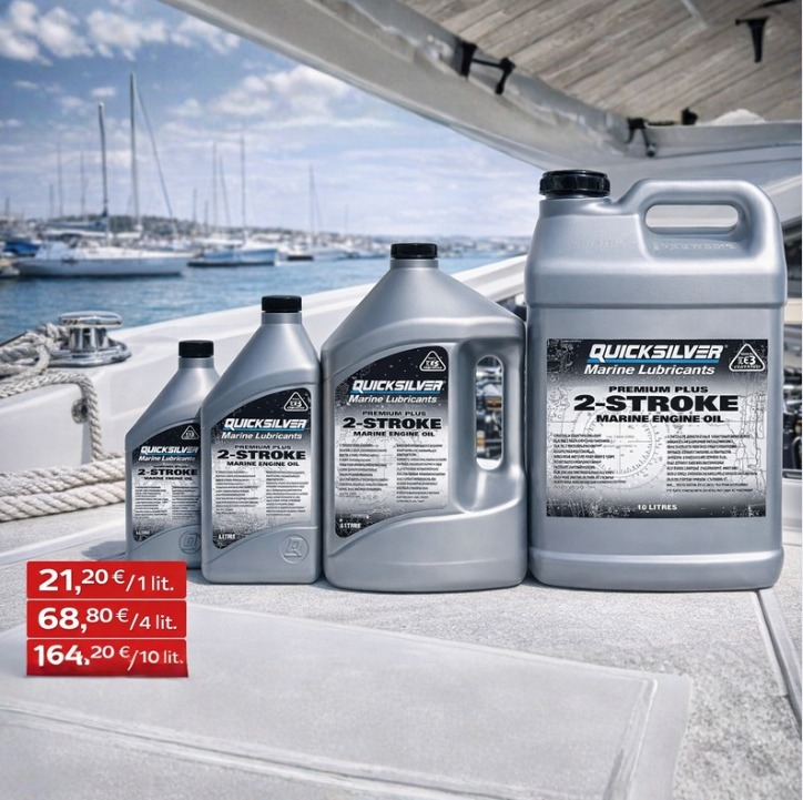 QUICKSILVER PREMIUM PLUS TC-W3 2T ULJE ZA VANBRODSKE MOTORE