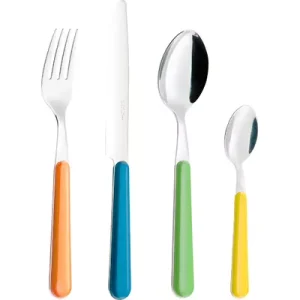 Pribor za jelo za kampiranje raznobojni 