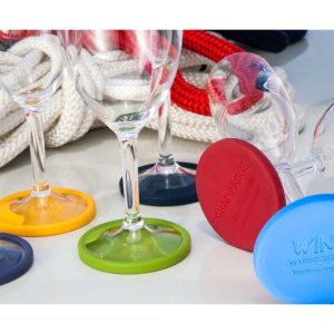 PARTY SET NEKLIZAJUĆIH PODLOŠKI ZA ČAŠE ZA VINO