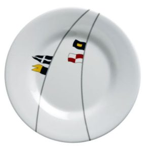 Desertni tanjuri Regata donose funkcionalnost i stil na vaš stol. Naručite desertni tanjuri set od 6 tanjura i opremite svoju nautičku trpezu. Marine Business